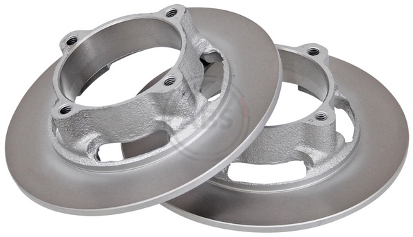 фото №1, 2 x a.b.s. диск тормозной. aixam 05-09 перед