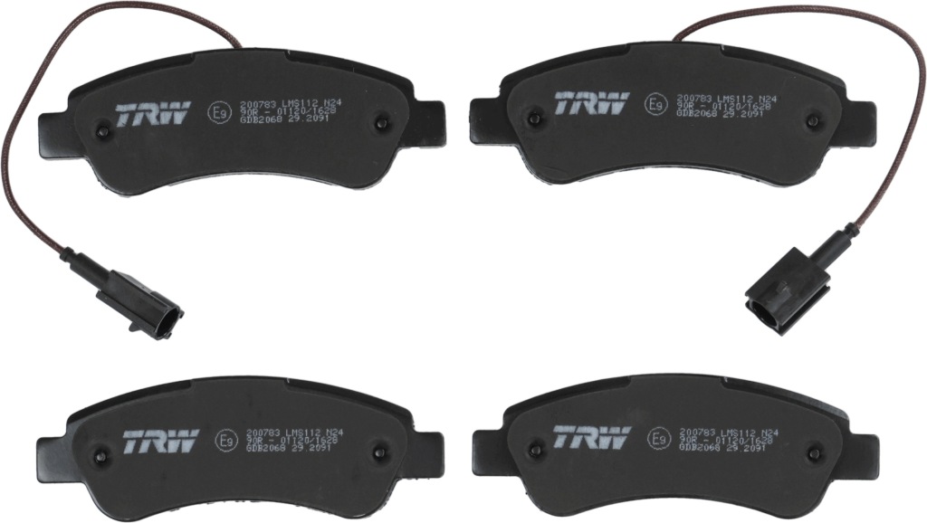Trw гальмівні колодки гальмівні citroen задній jumper 06- Недорого