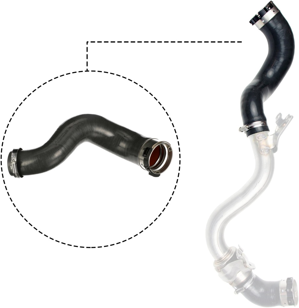 фото №1, Gates 05-4694 шланг гибкий радиатора