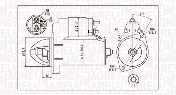 Стартер db sprinter, 200,350 mqs1410 Цена