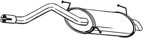 Купити Bosal 154-191 гасник кінцевий