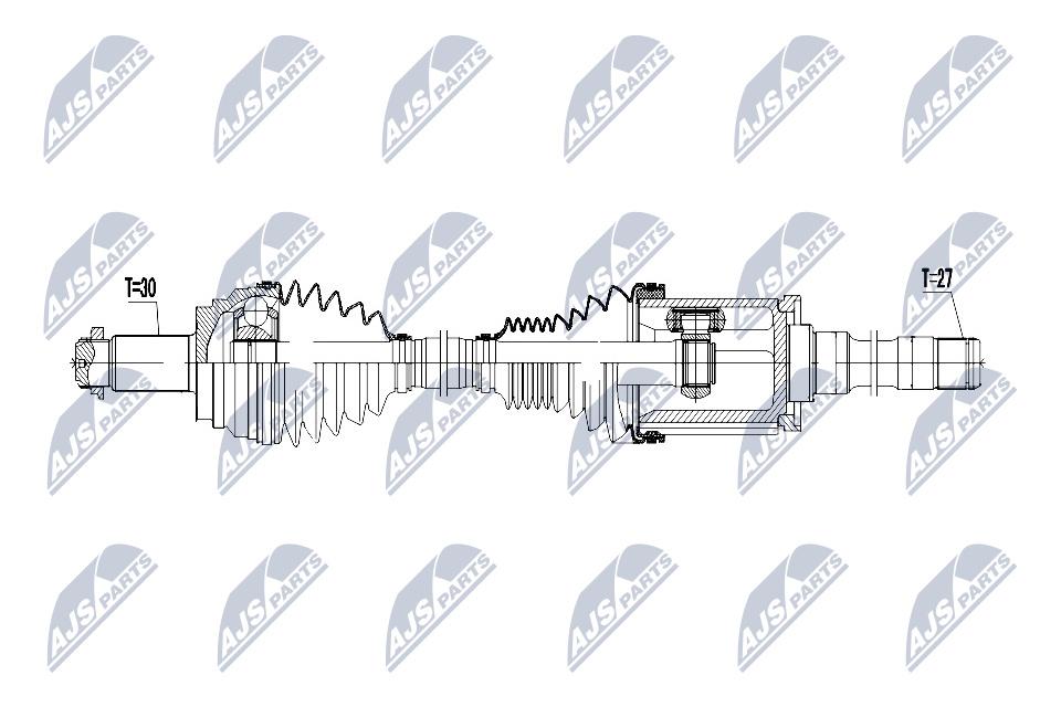фото №4, Nty npw-bm-040 wał привідний