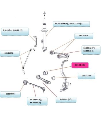 фото №1, Втулка wah. chrysler p. 300 c нижній
