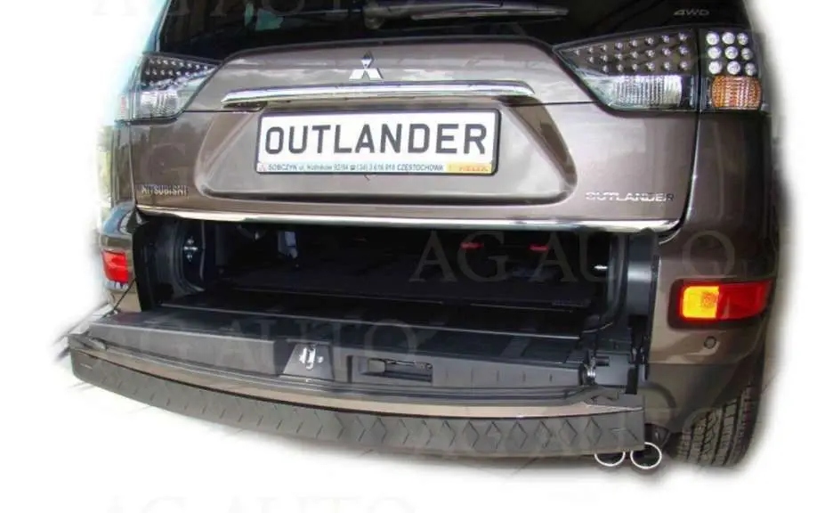 фото №11, Накладки na бампер mitsubishi outlander