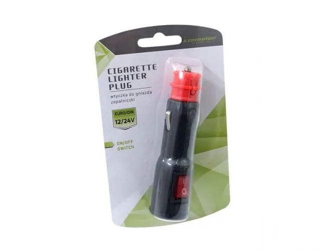 фото №8, Штекер роз'єм прикурювача euro din штекер 12v 24v