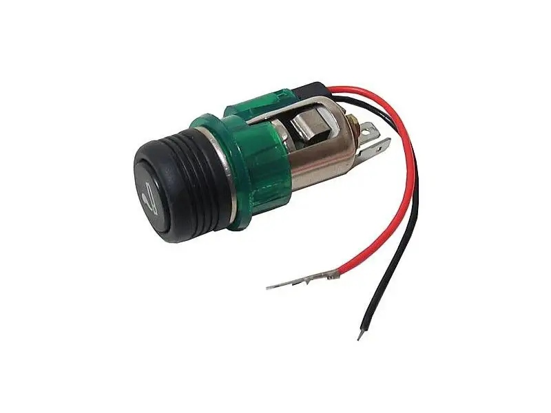 фото №7, Роз'єм прикурювач автомобільна з підсвічуванням euro