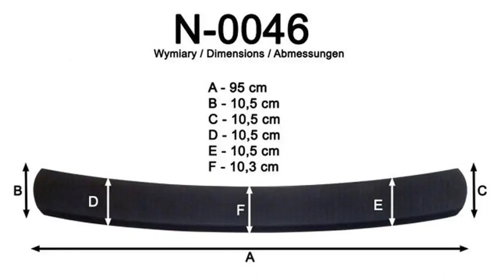 фото №13, Накладки na бампер vw golf vii hb