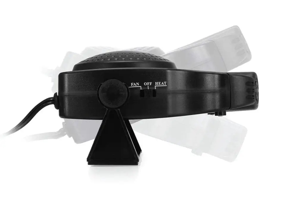 фото №11, Автомобильный нагреватель farelka отопитель вентилятор 12v 150w odmrażacz