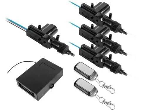 2 x автомобільний замок центральний 3+1 брелоки Доставка