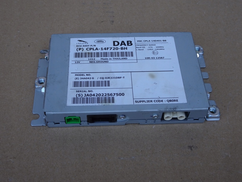 JAGUAR XF X250 LIFT MODUŁ STEROWNIK AUDIO RADIA CPLA-14F720-BH