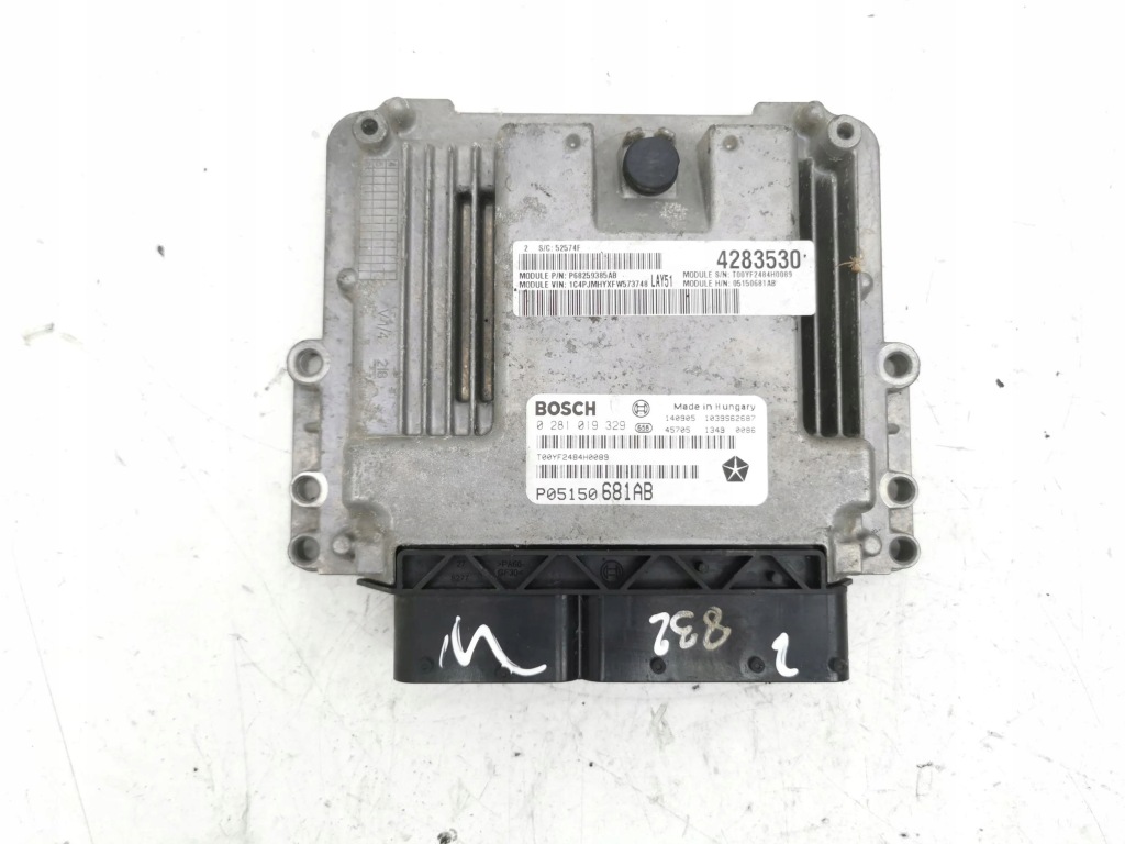 Jeep Cherokee 2015 Драйвер / Модуль ЕБУ