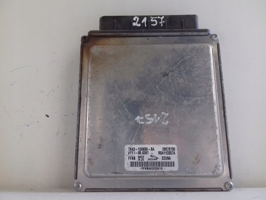 Контролер двигуна JAGUAR X-TYPE 2.2 TD 155KM 7X43-12A650-BA