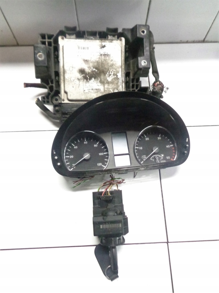 MERCEDES W906 2.2CDI КОМПЮТЕР КОМПЛЕКТ A6519000700