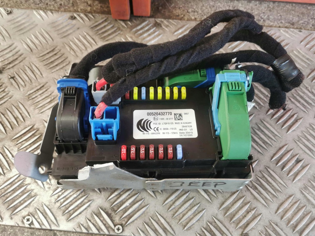 МОДУЛЬ BSI БЛОК ЗАПОБІЖНИКІВ JEEP RENEGADE 14- 00520432770