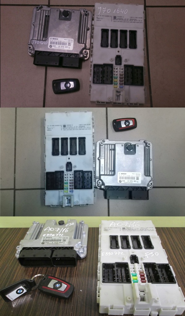 BMW F30 2,0D КОМПЮТЕР ДВИГУНА N47N MAN