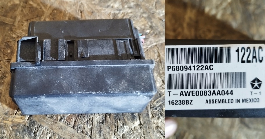 РЕЛЕЙНА КОРОБКА JEEP DODGE CHRYSLER P68094122AC ГАРАНТІЯ