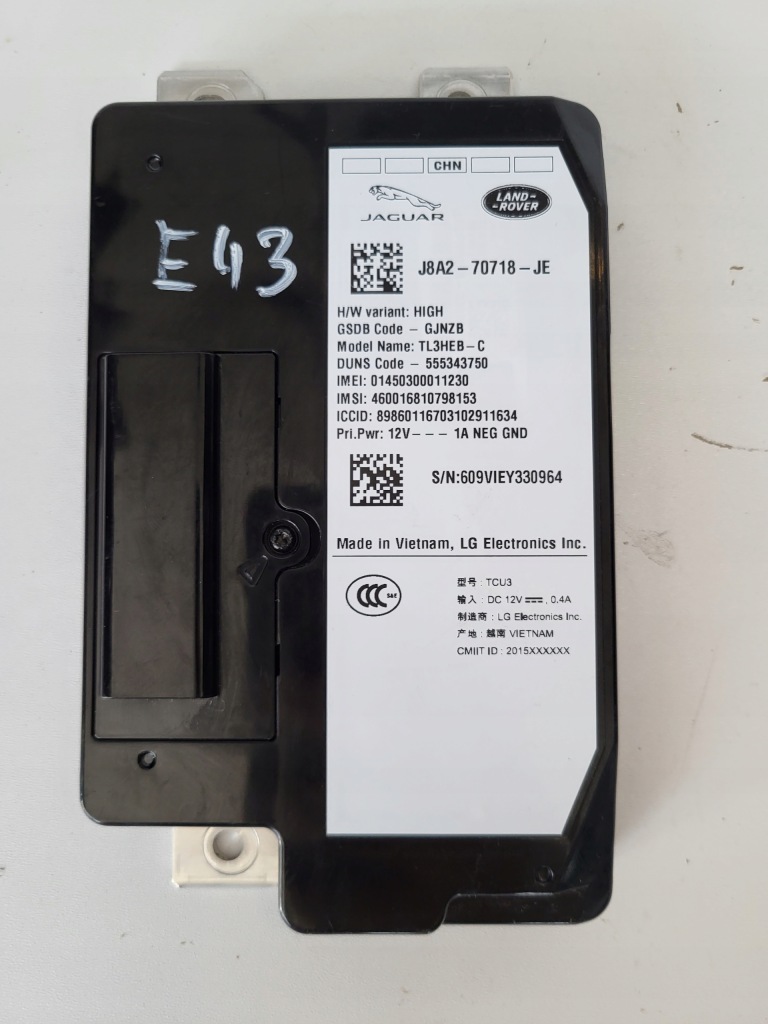 МОДУЛЬ КЕРУВАННЯ JAGUAR TELEMATICS J8A2-70718-JE