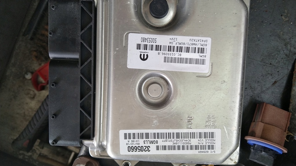 JEEP COMPASS 17 - КОМПЮТЕР КОНТРОЛЕР ДВИГУНА 1.4T