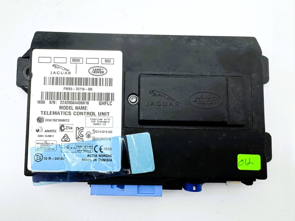 Модулі контролерів Jaguar XF X260 FW93-70718-SN