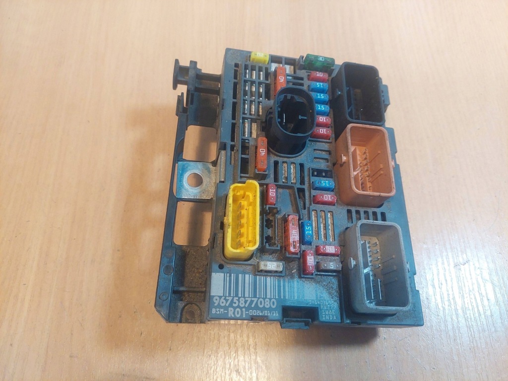 МОДУЛЬ КУЗОВА BSM PEUGEOT CITROEN 9675877080 BSM-R01-00