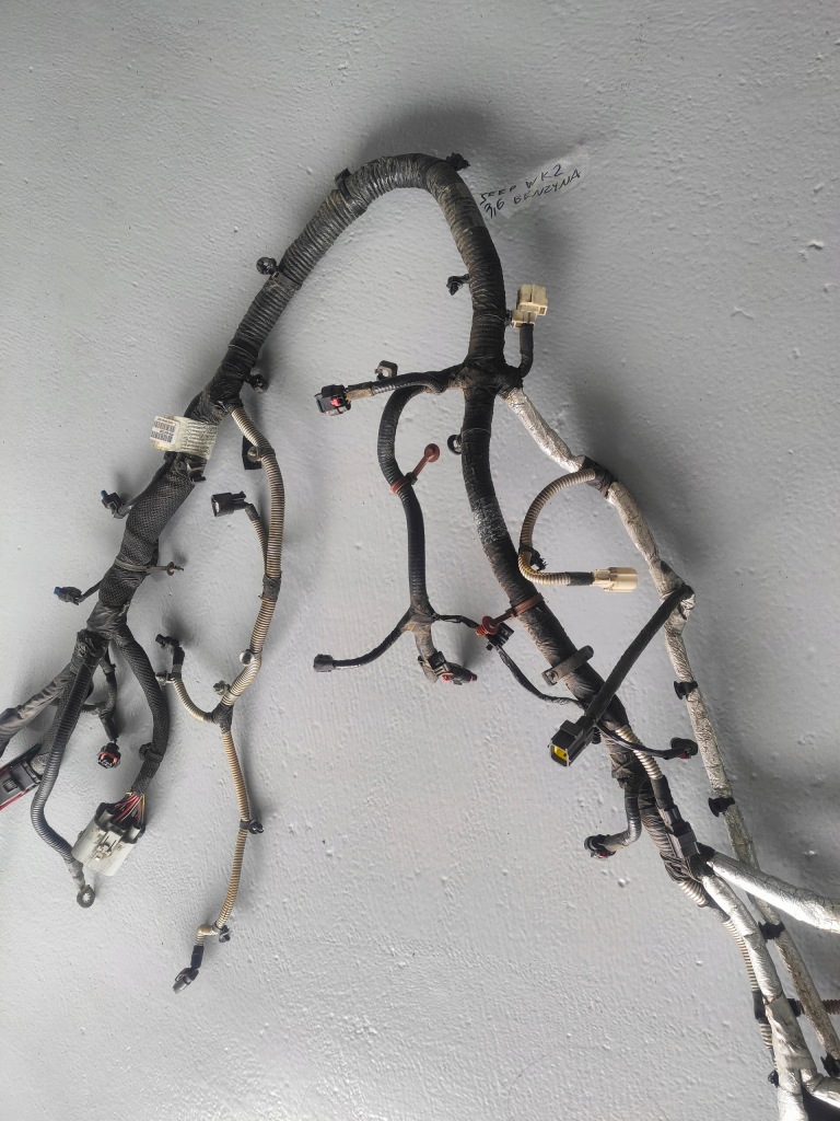 ДЖИП WK2 3.6 УСТАНОВКА ДВИГУНА P68148073AF