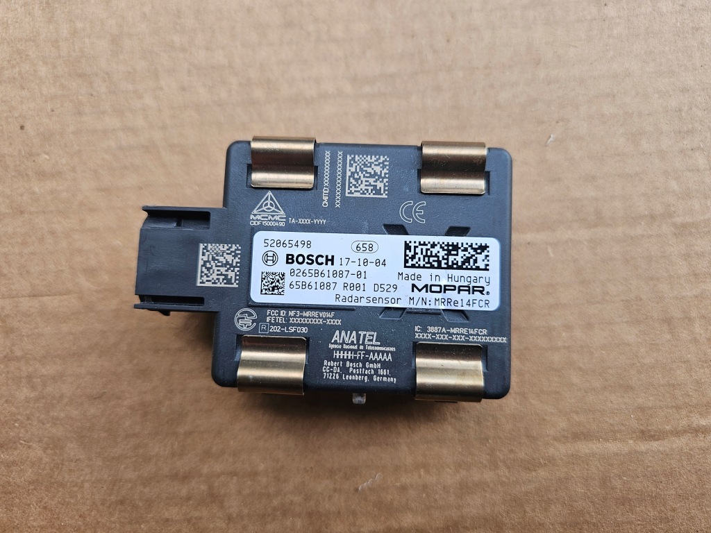 Jeep Renegade ліфтовий радар distronic ACC Sensor 52065490