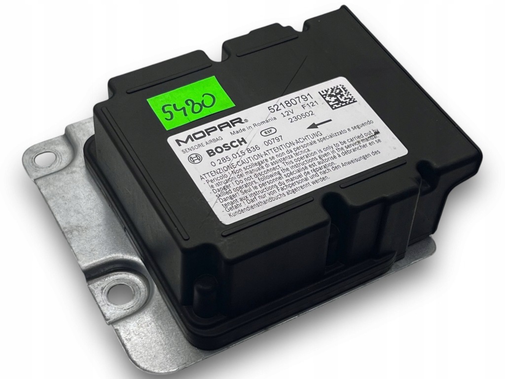 JEEP RENEGADE МОДУЛЬ КОНТРОЛЕР AIRBAG 52180791