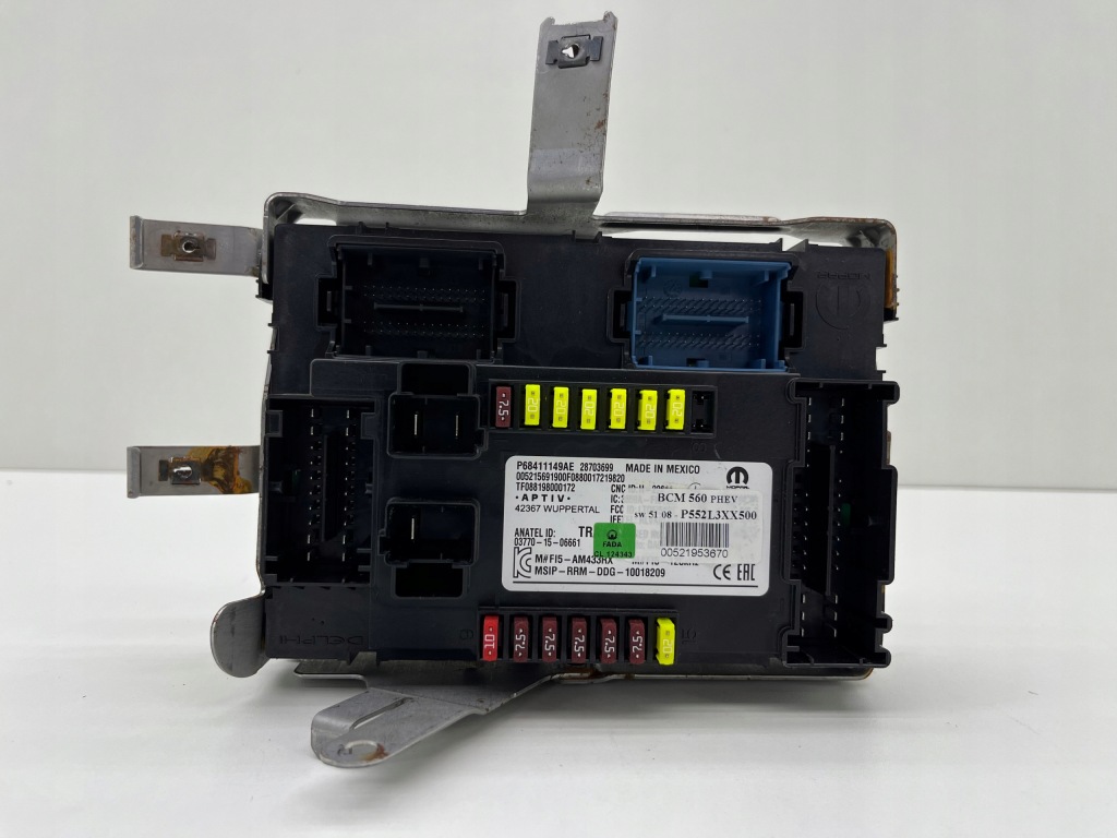 JEEP COMPASS II SKRZYNKA BEZPIECZNIKÓW BSI 68411149