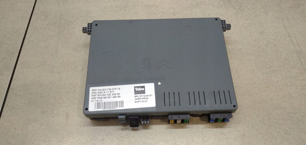 МОДУЛЬ BSI PEUGEOT 206 ПЛЮС 1.4 73007412