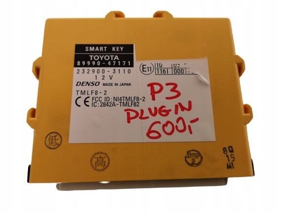 МОДУЛЬ SMART KEY TOYOTA PRIUS III PLUG-IN