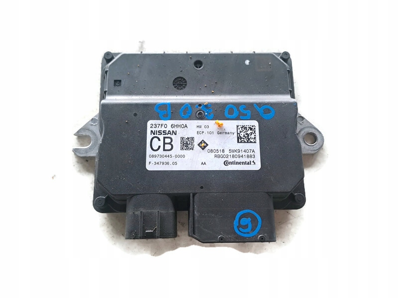 INFINITI Q50 18r МОДУЛЬ ДРАЙВЕР КОМПЮТЕР 237F0 6HH0A