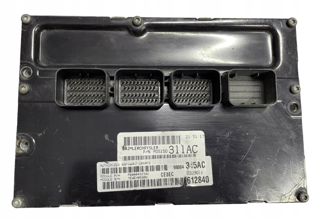ДРАЙВЕР JEEP GRAND CHEROKEE P05150311AC 612840 ПРОГРАМУВАННЯ