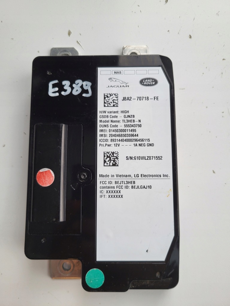 ТЕЛЕМАТИЧНИЙ МОДУЛЬ JAGUAR LAND ROVER J8A2-70718-FE