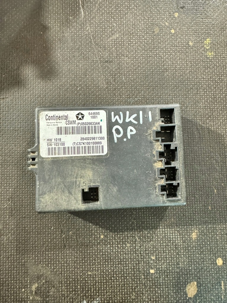 ДЖИП GRAND CHEROKEE WK2 II МОДУЛЬ ПІДІГРІВУ СИДІНЬ