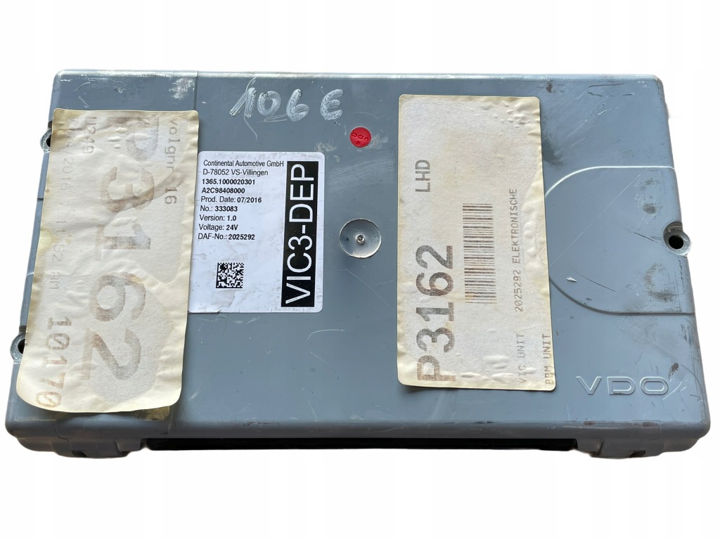 КОМПЮТЕР ДРАЙВЕР МОДУЛЬ VIC3-DEP DAF XF 2025292