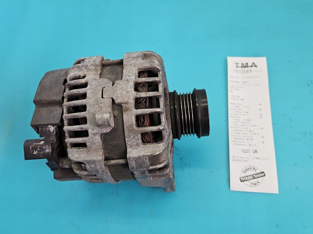 ТЕСТ ГЕНЕРАТОР INFINITI Q30 1.6 Т