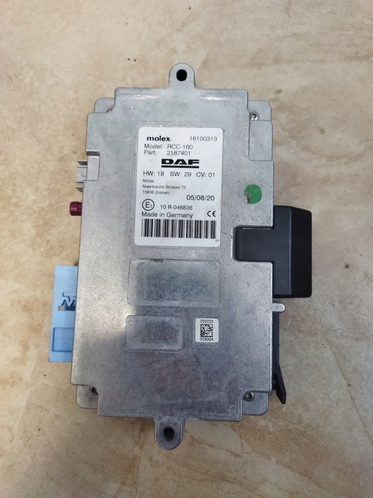 МОДУЛЬ ДРАЙВЕРА RCC ТЕЛЕФОНУ DAF XF 106 ЛІФТ 2187401