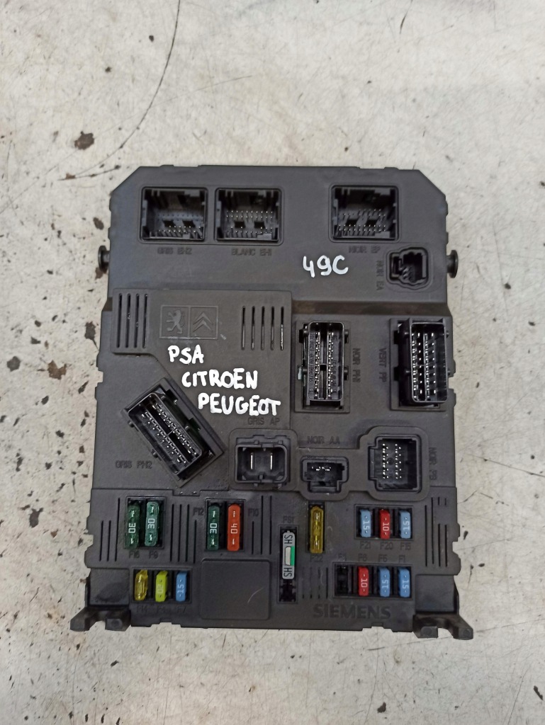 СОБАКА CITROEN PEUGEOT SIEMENS МОДУЛЬ BSI S118085320C, 9652474680