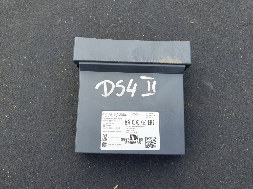 JEEP AVENGER MODUŁ STEROWNIK LAMP 9850435680