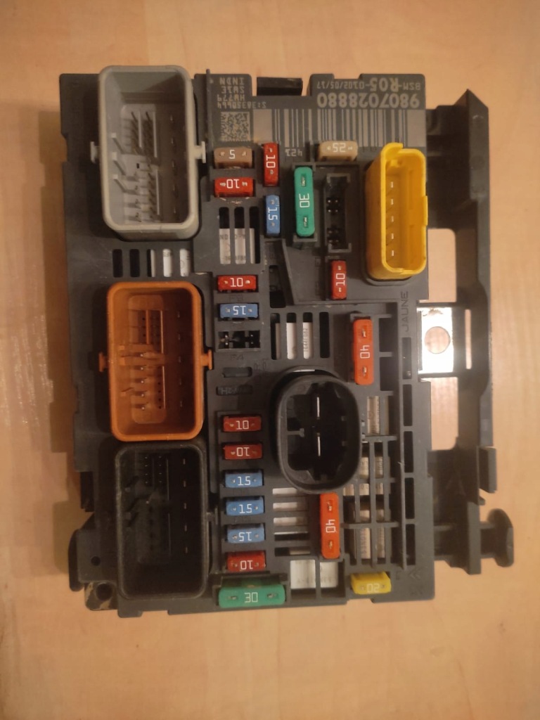 Контролер Модуль БСМ R-05 R05 9807028880 Citroen Peugeot