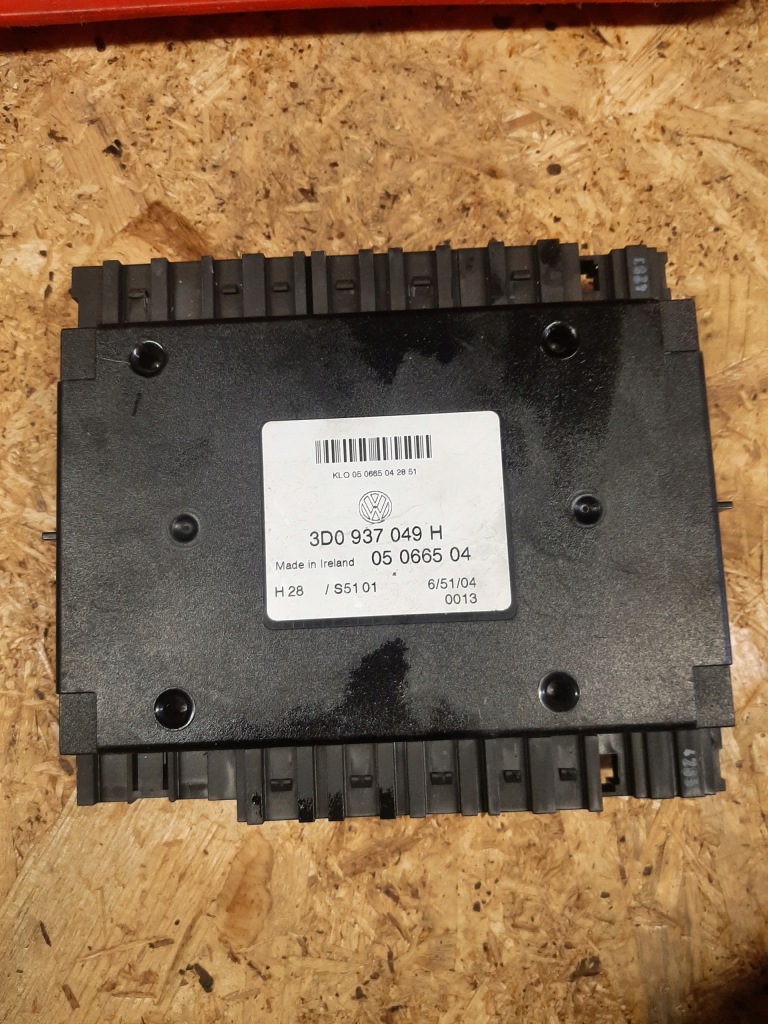 Модуль контролера Volkswagen OE 3D0937049H
