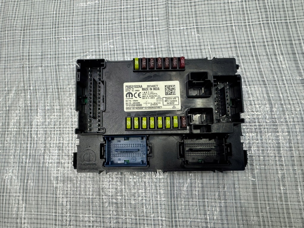 МОДУЛЬ КОМФОРТУ BSI JEEP COMPASS II ЛІФТ P68531532AA