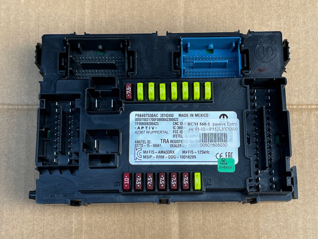 Модуль, контролер BCM Jeep Compas II 68497538AC