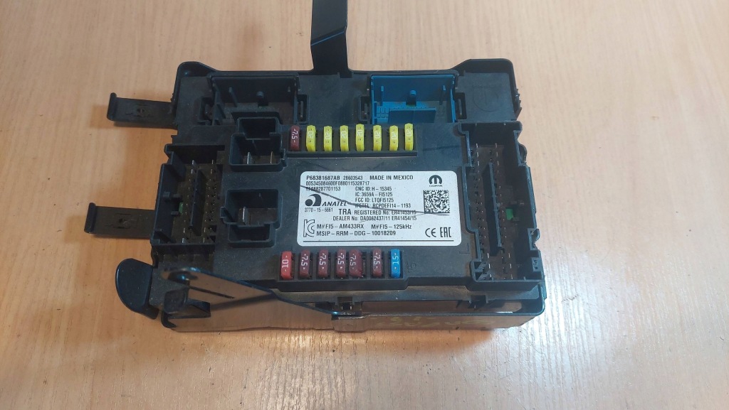 МОДУЛЬ КУЗОВА BODY JEEP COMPASS P68381687AB 28603543