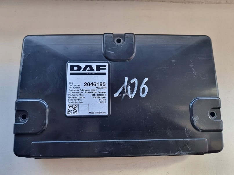 КОМПЮТЕР КОНТРОЛЕР ELC СВІТЛО КАСЕТНА DAF XF 106