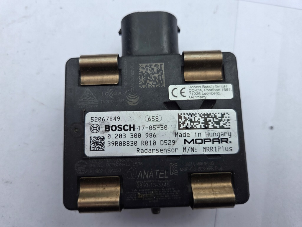 МОДУЛЬ РАДАРУ АСИСТЕНТА DISTRONIC JEEP FIAT 0203300986 39R08830