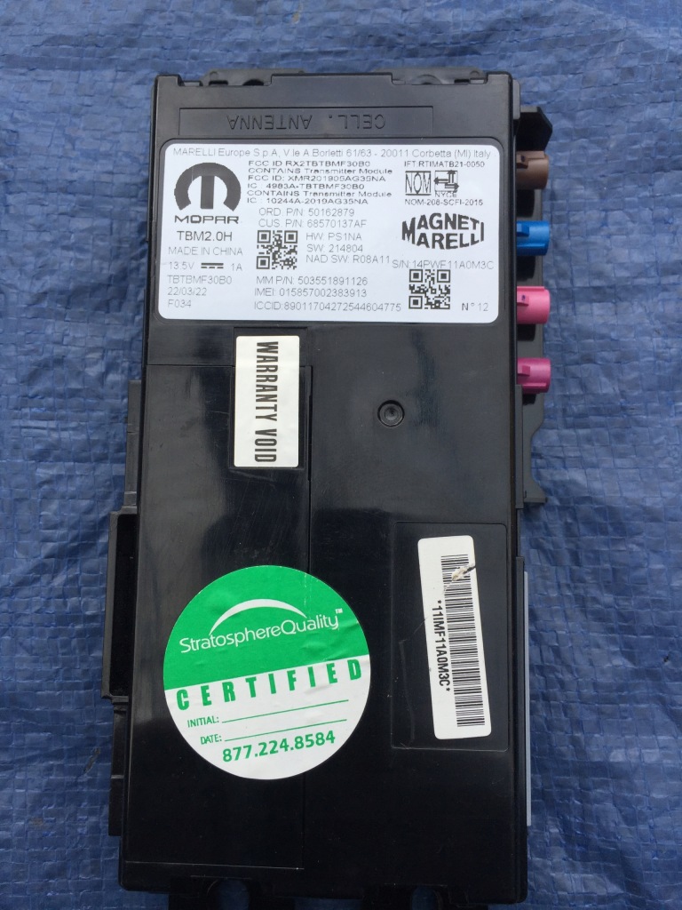 ДЖИП GRAND CHEROKEE WL 21 22 МОДУЛЬ ДРАЙВЕР ТЕЛЕМАТИКИ