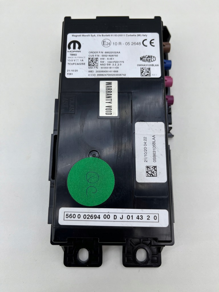 JEEP COMPASS II MODUŁ STEROWNIK 68522532