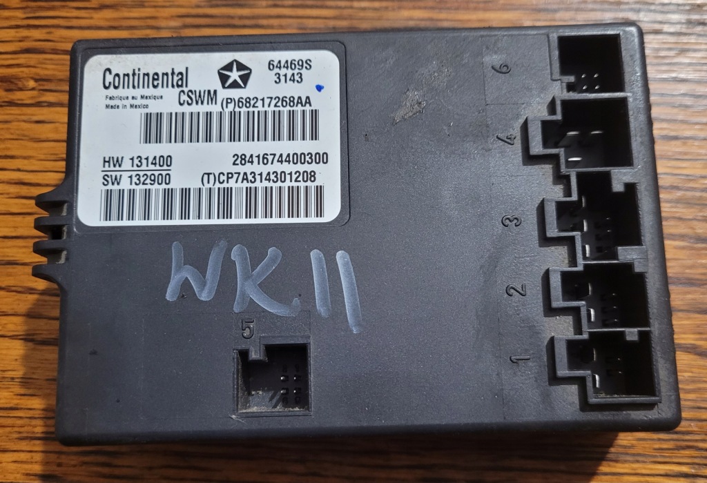 Jeep Grand Cherokee WK2 МОДУЛЬ СИДІННЯ P68217268AA 2011- -