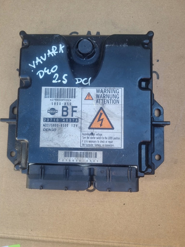 КОНТРОЛЕР КОМПЮТЕРА NISSAN NAVARA D40 237104X37A